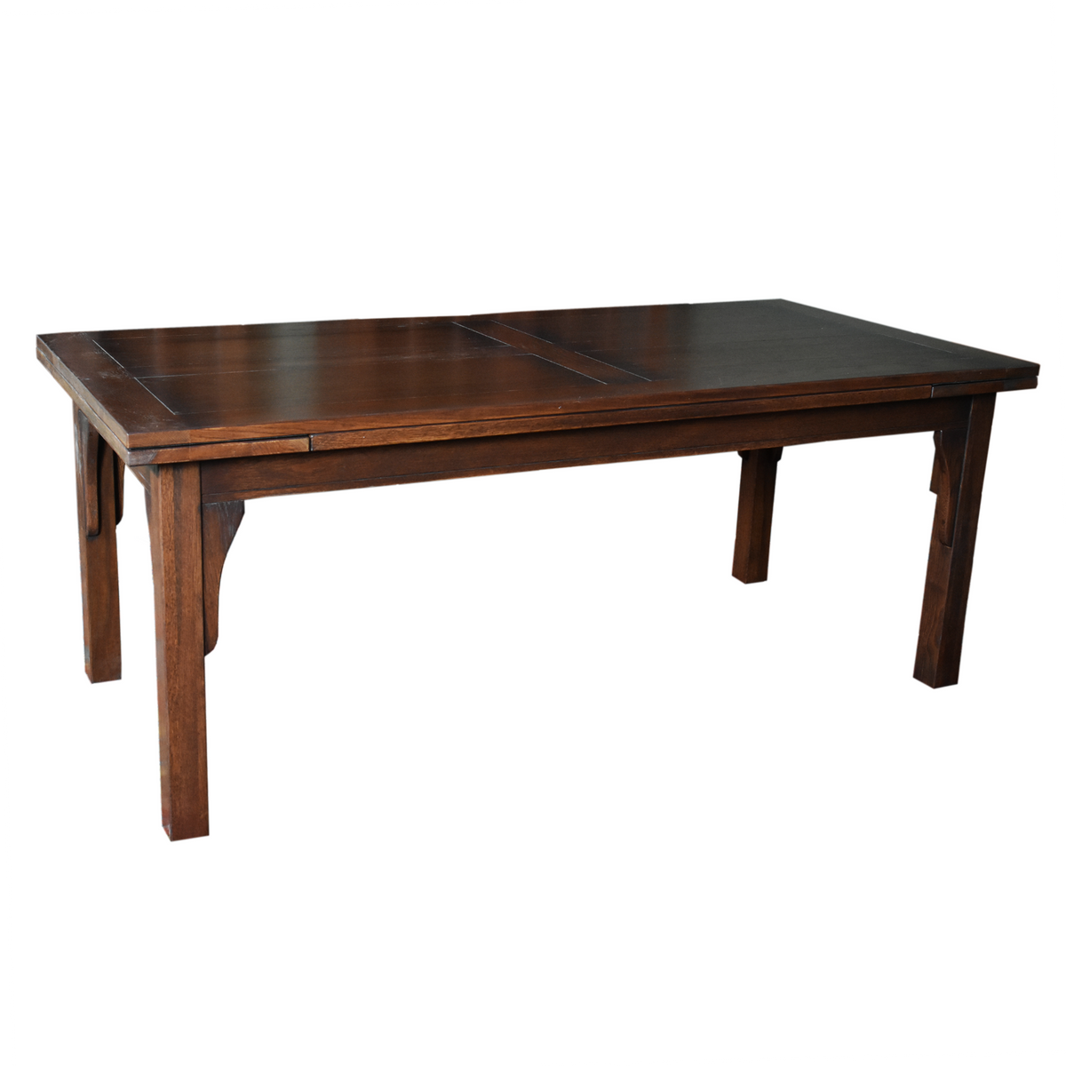 Mission Style Leaf Table-High Back Chair Dining Set-2 Color Available